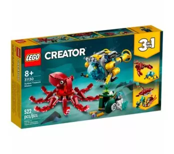 LEGO Creator 3-1 - Missão do Tesouro Afundado - 522 peças - Lego