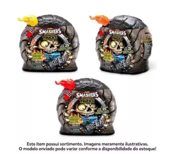 Carrinho Surpresa - Smashers - Monster Wheels - Fun Divirta-se
