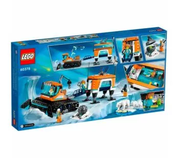 LEGO City - Caminhão e Laboratório Móvel de Exploração Ártica - 489 peças - Lego