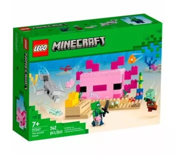 LEGO Minecraft - A Casa do Axolotl - 242 peças - Lego