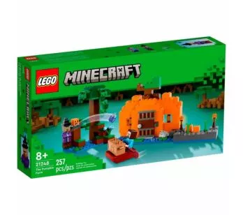 LEGO Minecraft - A Fazenda de Abóbora - 257 peças - Lego