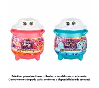 Pelúcia Surpresa Interativa - Magic Mixies - Caldeirão Mágico Gema Surpresa - Sortido - Candide