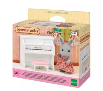 Acessório e Móvel - Sylvanian Families - Conjunto de Piano - Epoch Magia