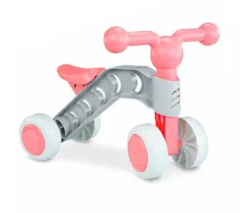 Bicicleta Infantil de Equilíbrio - Toyciclo - Rosa - Roma