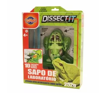 Figura Interativa - Dissect It - Laboratório - Sapo - Toyng