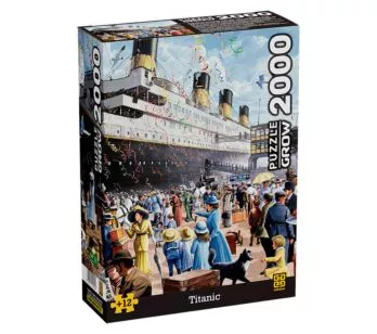 Quebra-Cabeça - 2000 Peças - Titanic - Grow