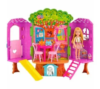 Conjunto e Boneca - Barbie Chelsea - Casa na Árvore - Mattel