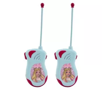 Comunicador Infantil - Walkie-Talkie - Barbie - Branco - Candide