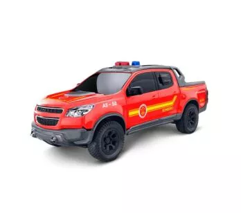 Caminhonete Roda Livre - Pick-Up Chevrolet S10 - Bombeiro - Roma