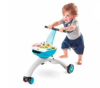 Andador Infantil - 5 em 1 - Triciclo - Azul - Tiny Love