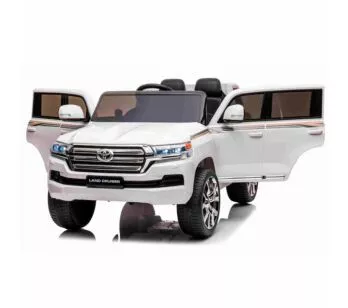 Carro Elétrico Infantil - Toyota Land Cruiser - 12v - Branco - Zippy Toys