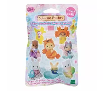 Figura Surpresa - Sylvanian Families - Bebê Amigos da Beira-Mar - Epoch Magia