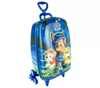Mochila 3D de Rodinhas Infantil - Patrulha Canina - Chase Spy - Maxtoy