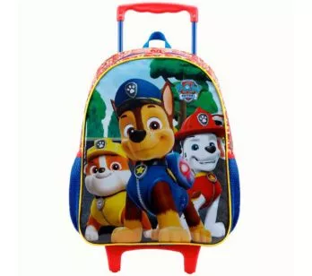 Mochila de Rodinhas Infantil - 16 - Patrulha Canina X2 - Xeryus