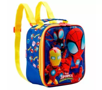Lancheira 3D Infantil Térmica - Marvel - Spidey R - Xeryus