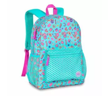 Mochila de Costas - Clio Girls - Estampada Fun - Clio Style
