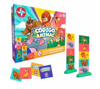 Jogo Infantil - Código Animal - Estrela