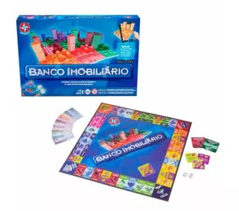 Jogo de Tabuleiro - Banco Imobiliário Realidade Aumentada - Estrela