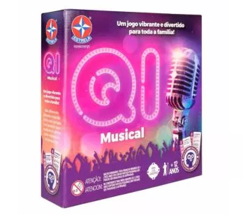 Jogo de Tabuleiro - QI Musical - 2000 Perguntas - Estrela