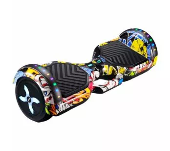 Skate Elétrico - Hoverboard Flash - Estampado - DM Toys