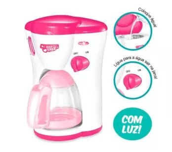 Cafeteira Infantil - Mania de Casa - DM Toys