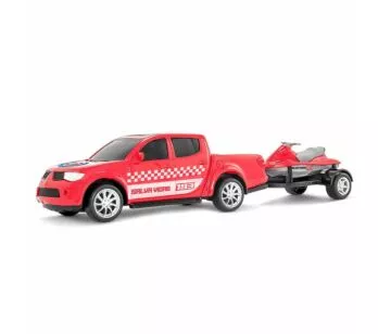 Caminhonete Roda Livre - Pick-Up RX - Resgate Bombeiro - Roma Brinquedos