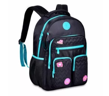 Mochila de Costas - Luluca - Lulike - Preta - Clio Style