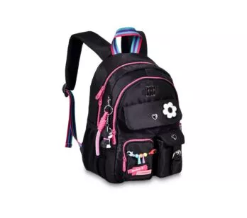 Mini Mochila de Costas - Rebecca Bonbon - Soft Miçangas - Preto - Clio Style