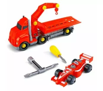 Caminhão com Acessórios - Senninha – Truck – 43 peças - Pakitoys