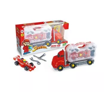 Caminhão Desmontável - Senninha - Racing Team - 31 peças