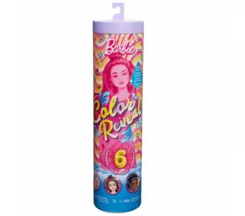Boneca Estilo Surpresa - Barbie Color Reveal - Arco-íris - Mattel