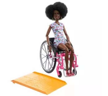 Boneca Articulada - Barbie Fashionista - Cadeira de Rodas - 195 - Mattel