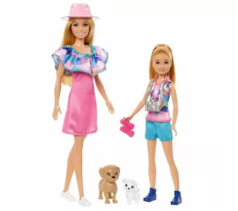 Bonecas - Barbie e Stacie ao Resgate - Aventura de Irmãs - Mattel