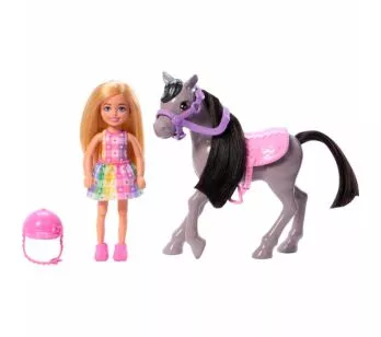 Boneca e Figura - Barbie Chelsea - Passeio de Pônei - Mattel