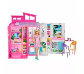 Conjunto Cenário e Boneca - Barbie - Casa Glam - Mattel