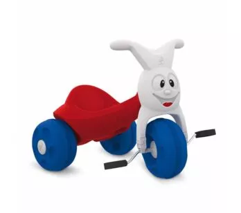 Triciclo Infantil - Europa - Vermelho e Azul - Bandeirante