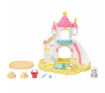 Figura e Cenário - Sylvanian Families - Piscina e Caixa de Areia - Epoch Magia
