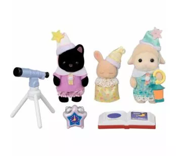 Figuras - Sylvanian Families - Noite de Pijama - Epoch Magia