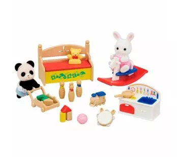 Figuras - Sylvanian Families - Caixa de Brinquedos - Epoch Magia