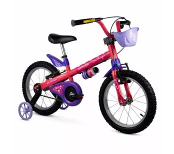 Bicicleta Infantil com Rodinhas - Aro 16 - Lady 2 - Nathor