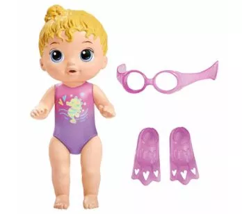 Boneca - Baby Alive - Bebê Piscina - Loira - Hasbro