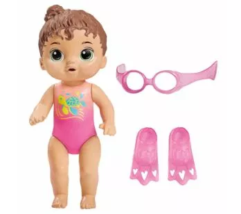 Boneca - Baby Alive - Bebê Piscina - Morena - Hasbro