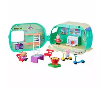 Conjunto Cenário e Figuras - Peppa Pig - Trailer - Hasbro