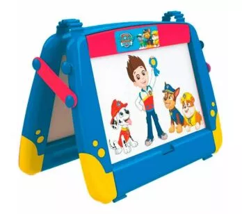 Lousa e Quadro Infantil - 5 em 1 - Patrulha Canina - Fun Divirta-se