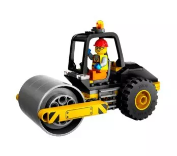 Bloco de Montar – CITY – Construction Steamroller - 78 peças - LEGO