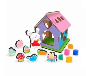 Cenário e Playset - Madeira - Casado Tom Tom - Nig Brinquedos