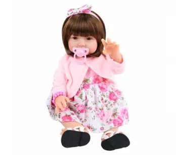 Boneca Bebê - Reborn Laura Baby - Becky - Shiny Toys