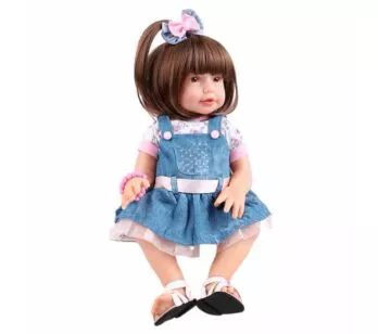 Boneca Bebê - Reborn Laura Baby - Alexia - Shiny Toys
