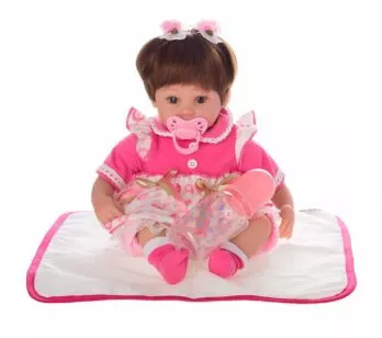 Boneca Bebê - Reborn Laura Baby - Charlotte - Shiny Toys