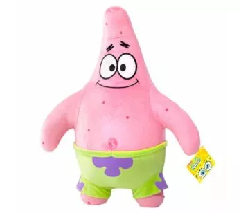 Pelúcia Infantil - 30cm - Bob Esponja - Patrick Estrela - Multikids